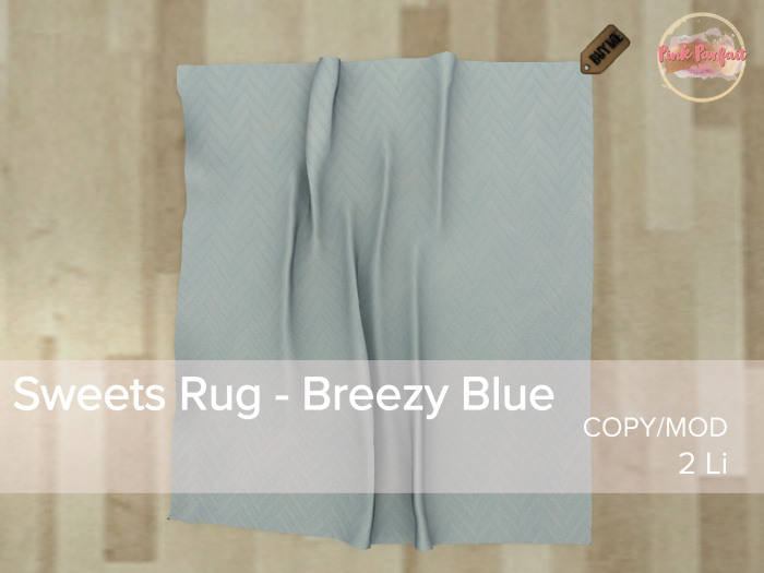 Sweets Rug - Breezy Blue