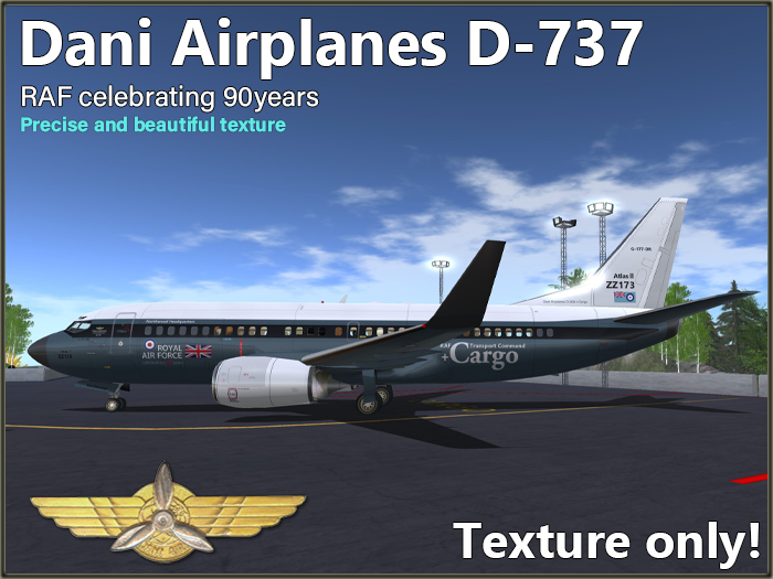 Paint D-737 (RAF 90years r1)