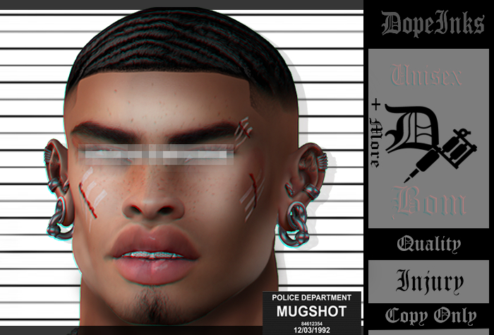 D x Injury Set V1 (Bom) (Unisex)