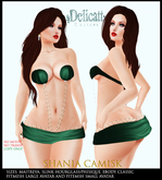 #PROMO#D.C: Shania Sexy Camisk  - Green