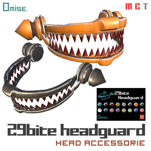 [Omise.] 29bite Headguard