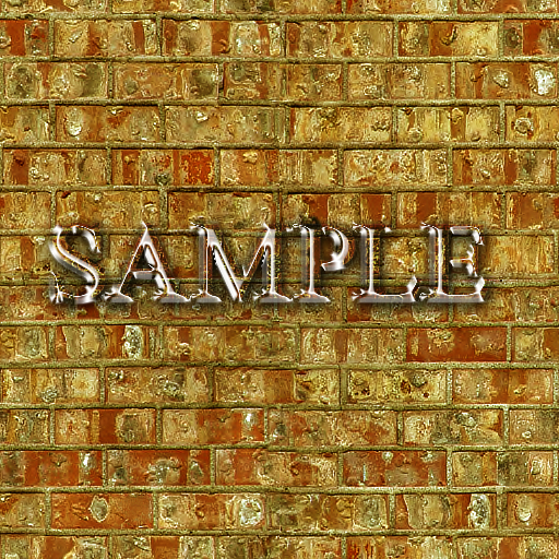 Zoy Texture [ Brick wall 03 ] - Seamless - Colorful Brown