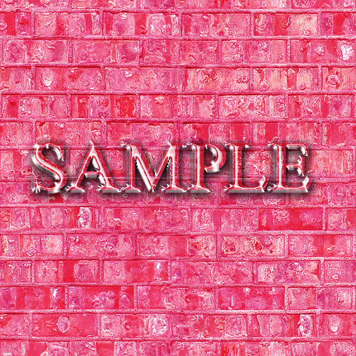 Zoy Texture [ Brick wall 03 ] - Seamless - Colorful Pink