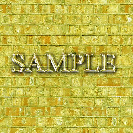 Zoy Texture [ Brick wall 03 ] - Seamless - Colorful Yellow
