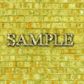 Zoy Texture [ Brick wall 03 ] - Seamless - Colorful Yellow
