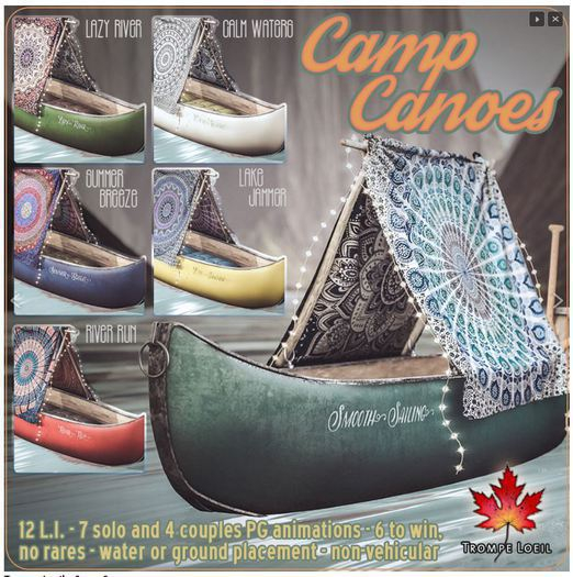 Trompe Loeil - Camp Canoe Calm Waters