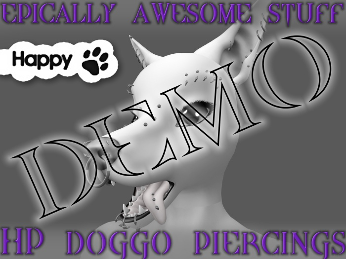~EAS~ HP Doggo piercings  -DEMO-