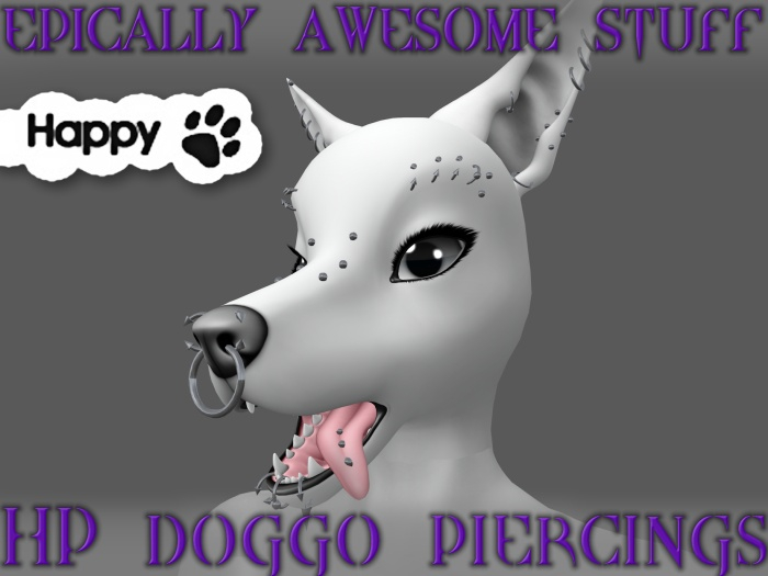 ~EAS~ HP Doggo piercings
