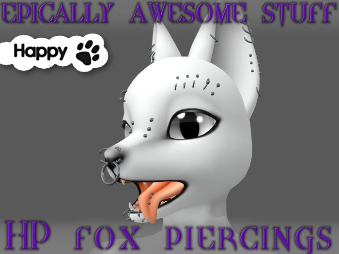 ~EAS~ HP Fox piercings
