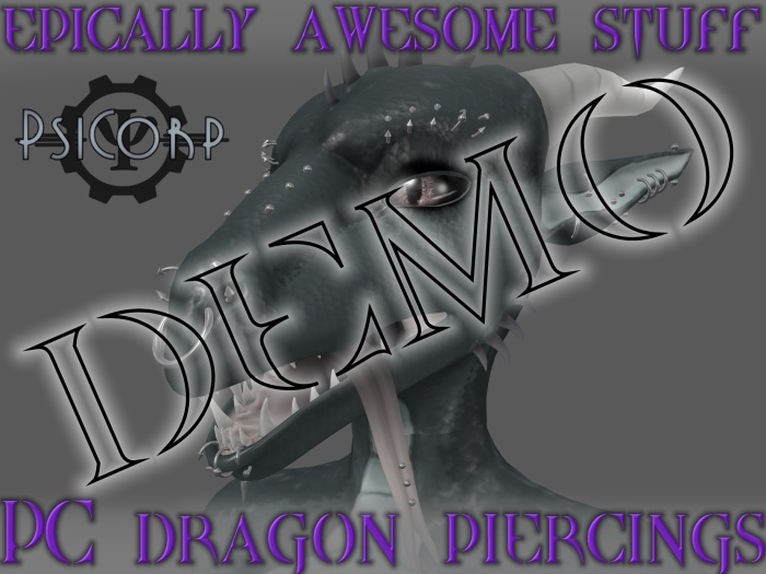 ~EAS~ PC Dragon piercings  -DEMO-