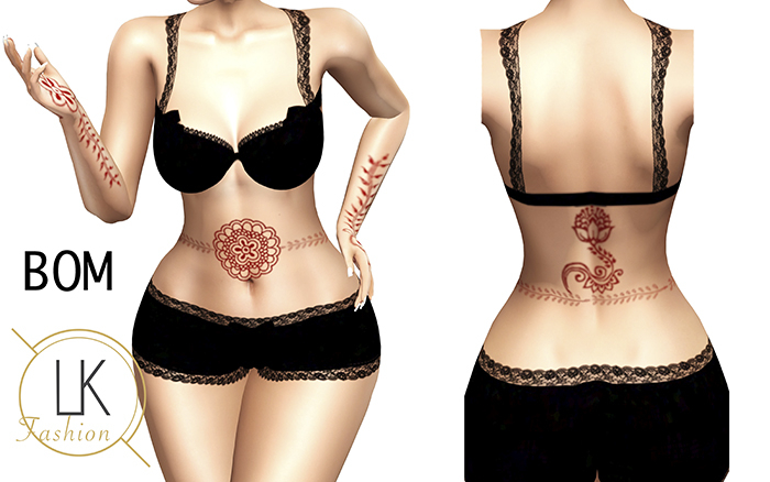 Discount Lk Body Henna BOM