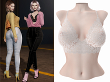 -[ vagrant ]- Josephine Bralette - White