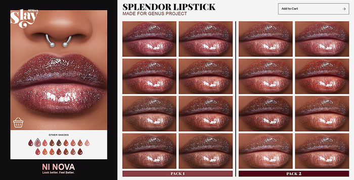 NI NOVA. Splendor (Genus) Pack 2 (Unpacker)