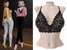 -[ vagrant ]- Josephine Bralette - Black
