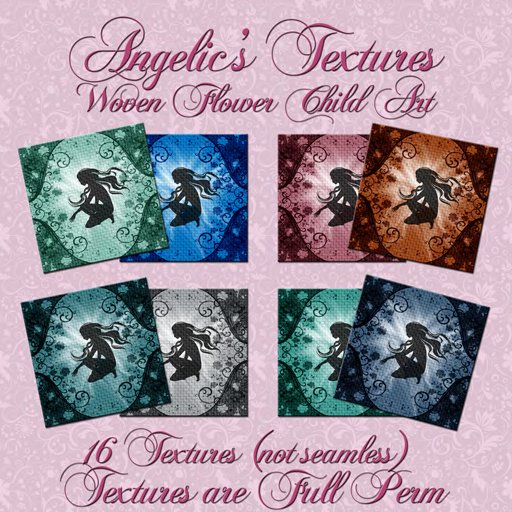 [Angelics Textures] Woven Flower Child Art