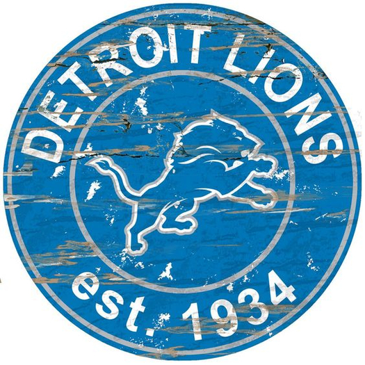 Vintage Placard-LIONS