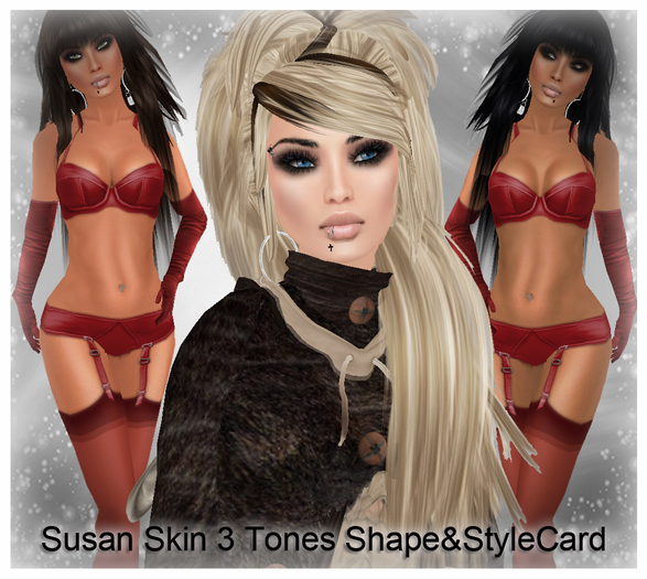 Susan Natural Shape,Skins&StyleCard