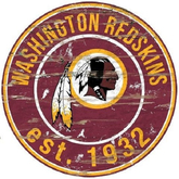 Vintage Placard-REDSKINS