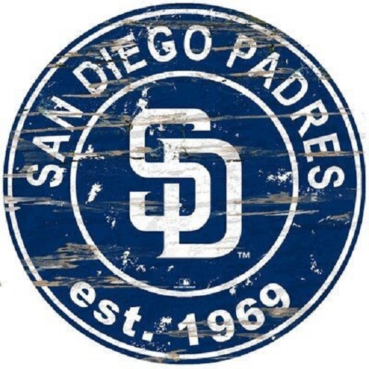 Vintage Placard-PADRES