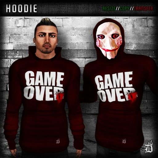 DEF! Hoodie / Jigsaw / Red