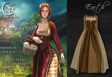 *LE* Arabella Earth - Medieval mesh gown