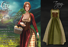 *LE* Arabella Topaz - Medieval mesh gown