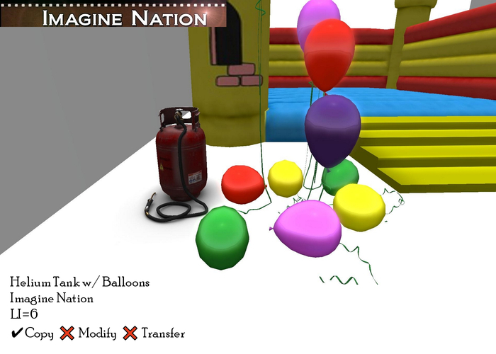 Helium Tank & Balloons