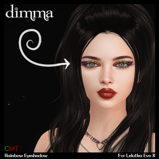 * dimma * Rainbow Eyeshadow for Lelutka Evo X