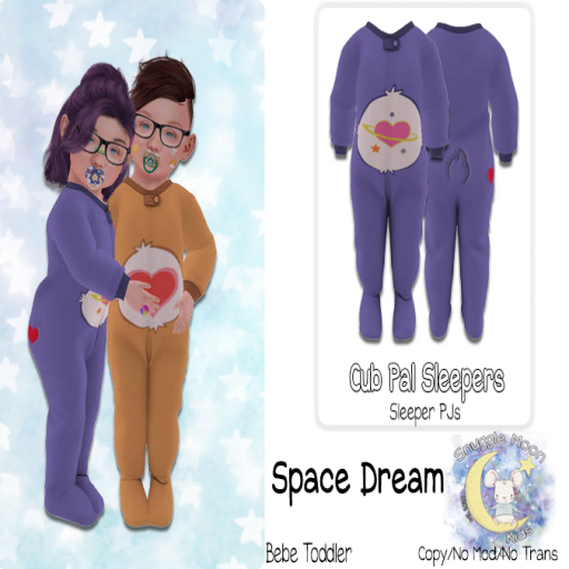 {SMK} Cub Pal Sleeper | Space Dream