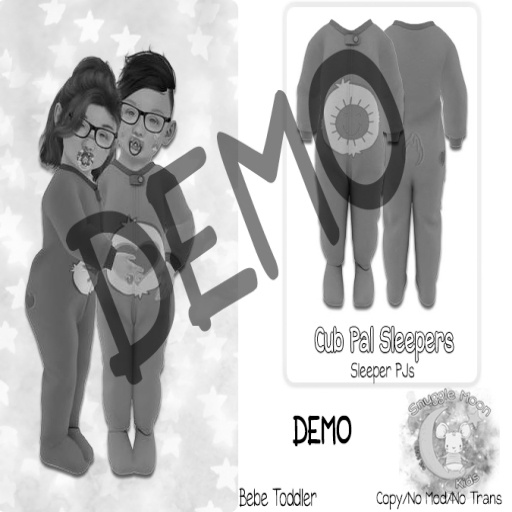 {SMK} Cub Pal Sleeper | DEMO