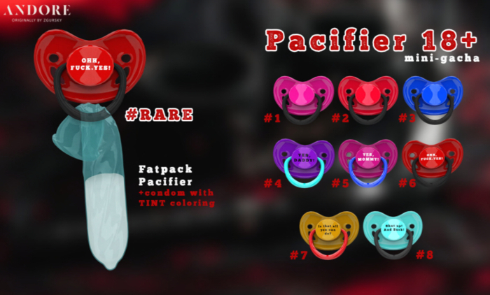 ANDORE - gacha - Pacifier 18+ #1