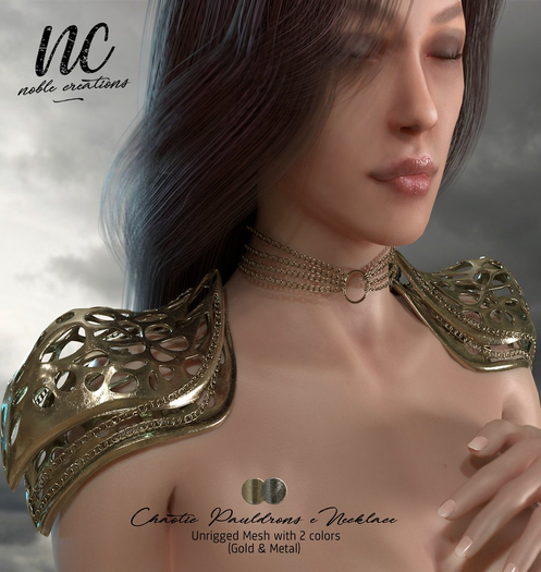 [NC] - Chaotic Pauldrons&Necklace