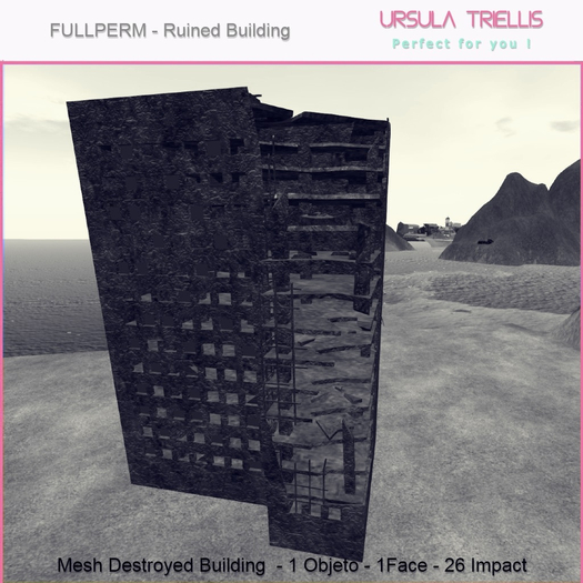 Mesh Ruined building FullPerm