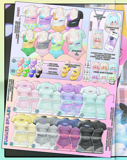 AMITOMO - Summer splash GACHA - Maitreya - 5