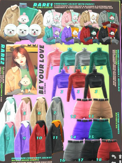 AMITOMO - Be Your Love GACHA - 2 RARE