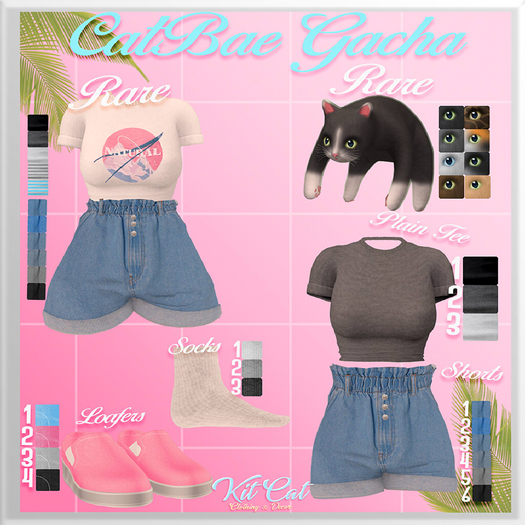 KitCat - CatBae Gacha Shorts 3