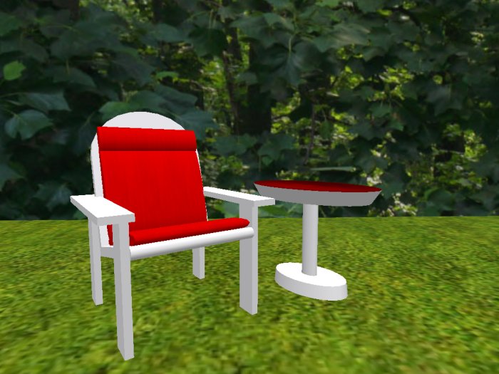 BL Adirondack chair