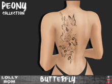 LOLLY's BOM things... [tattoo] PEONY (back)