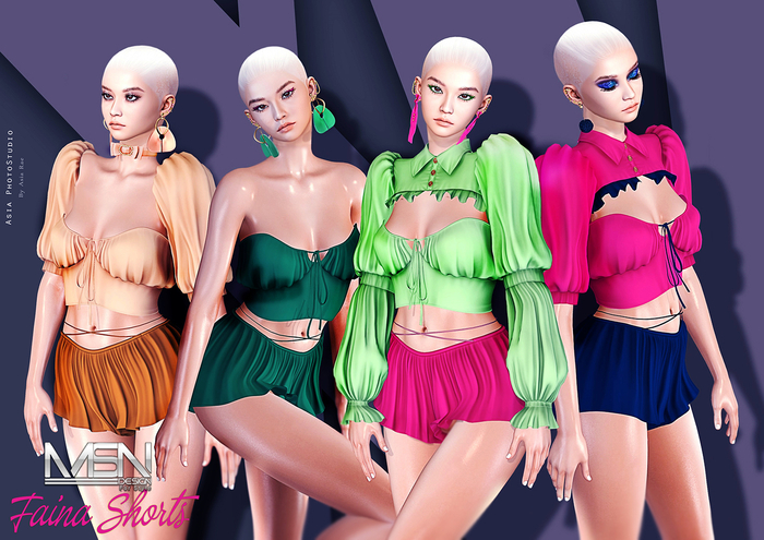 [MSN Design] Faina Shorts [FATPACK]