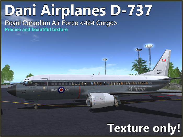 Paint D-737 (RCAF 424Cargo)