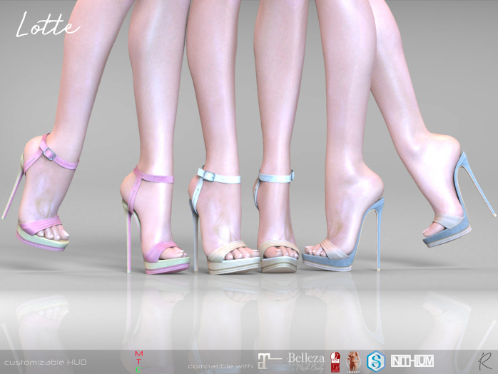 Remezzo Lotte Heels Fat Pack