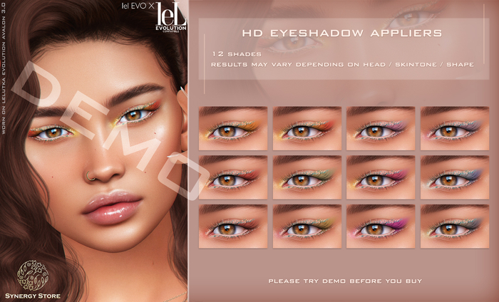 DEMO [SYN] - HD Eyeshadow Roseau LELUTKA EVO/EVO X