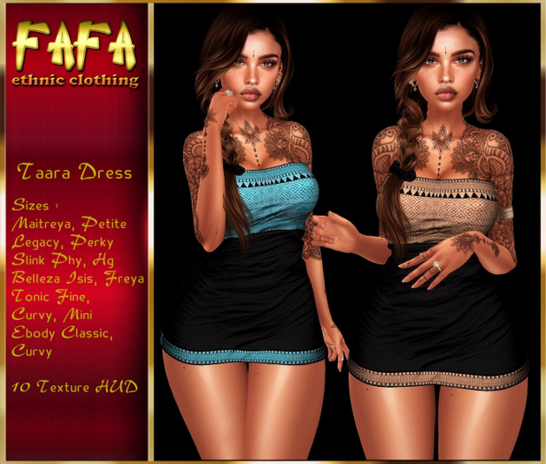 {FAFA}Taara Dress (unpack)