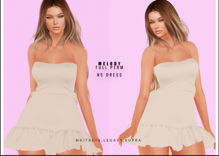 MELODY FULL PERM DRESS  N5 BOX