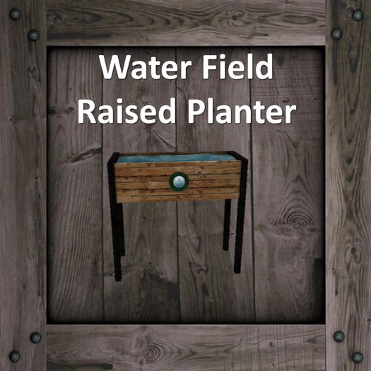 DFS Water Field - Raised Planter (Texture)