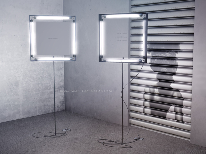 [Dope+Mercy] Light tube AD stand