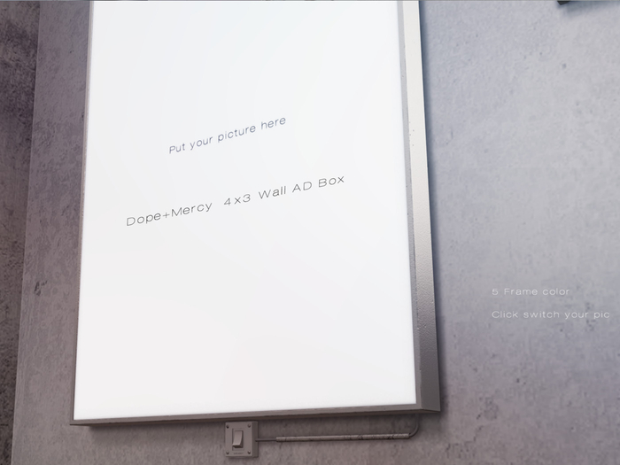 [Dope+Mercy] 4x3 Wall AD Box