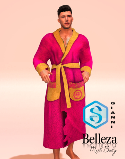 Vursachi Santos Closed Robe Plum