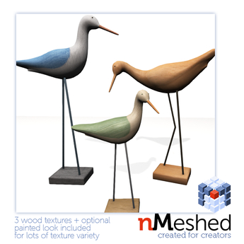 Second Life Marketplace - Beachy Birds Creator Pack