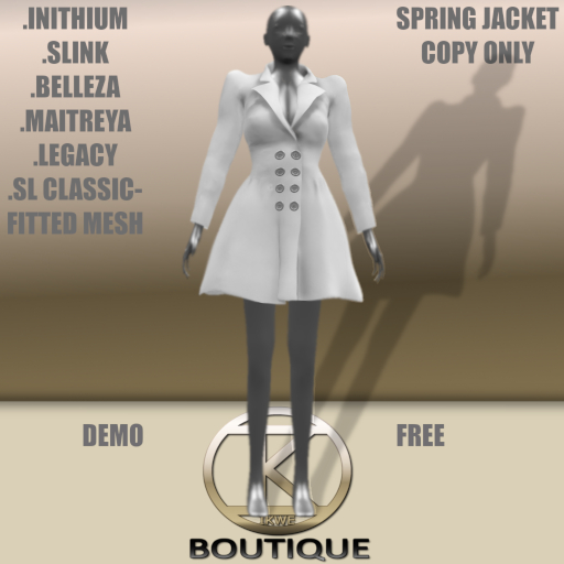 IKWE Spring Jacket White